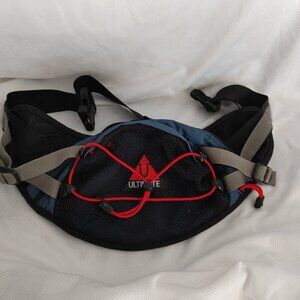Ultimate Fanny Pack Travel Waist Pouch Bag Red Black Gray Zip Adjustable Waist